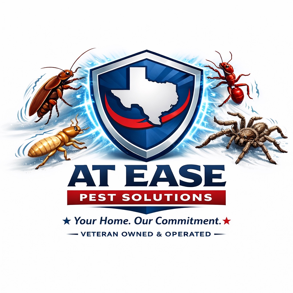 At Ease Pest Solutions shield logo